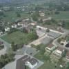 Photos aériennes de "Petit" - Photo réf. 22037 - Vue sur les écoles maternelles et primaires de ce petit village.