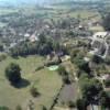 Photos aériennes de "site" - Photo réf. 22118 - Plus grande commune rurale de Saône-et-Loire, Issy-l'Evêque a su valoriser un site riche en souvenirs du passé.