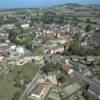 Photos aériennes de "saône" - Photo réf. 22122 - Plus grande commune rurale de Saône-et-Loire, Issy-l'Evêque a su valoriser un site riche en souvenirs du passé.