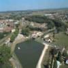 Photos aériennes de Génelard (71420) | Saône-et-Loire, Bourgogne, France - Photo réf. 22237 - Gros bourg d'origine rurale qui s'illustra ds l'antiquit dans le travail des mtaux, Gnelard est devenu industriel et commerant.