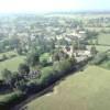 Photos aériennes de Saint-Yan (71600) | Saône-et-Loire, Bourgogne, France - Photo réf. 22309 - L'glise du XIX et son cimetire.