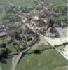 Photos aériennes de Azé (71260) | Saône-et-Loire, Bourgogne-Franche-Comté, France - Photo réf. 22533 - Eglise avec clocher roman.