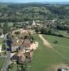 Photos aériennes de "romane" - Photo réf. 22576 - Le patrimoine de la commune, outre le pont sur le Sornin et un chne tricentenaire class monument historique, est surtout notable pour ce qu'il reste d'une vieille glise romane du XIIe sicle.