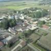 Photos aériennes de "mairie" - Photo réf. 23183 - Devenu école et mairie, le château des marquis de Sassenay date du XVIIè siècle.