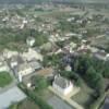 Photos aériennes de "ecole" - Photo réf. 23187 - Château des marquis de Sassenay du XVIIè siècle hebergeant l'école et la mairie du village.