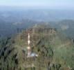 Photos aériennes de "antenne" - Photo réf. 23825 - Un petit temple rappelle que le sommet du Donon fût pendant longtemps un lieu de culte.