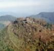 Photos aériennes de "sommet" - Photo réf. 23827 - Un petit temple rappelle que le sommet du Donon fût pendant longtemps un lieu de culte.