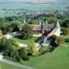 Photos aériennes de Frebécourt (88630) | Vosges, Lorraine, France - Photo réf. 24026 - Chteau de Bourlmont du 13me remani au16me, restaur vers 1850 et son parc