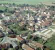 Photos aériennes de "centre-village" - Photo réf. 24061 - Au centre du village l'glise Sainte-Libaire du xv et de style gothique champenois.