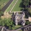 Photos aériennes de "jardin" - Photo réf. 8694 - Château reconstruit aux XVè et XVIè siècle.