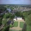 Photos aériennes de Malicorne-sur-Sarthe (72270) | Sarthe, Pays de la Loire, France - Photo réf. 9125 - Le château privé du XVIIIè.