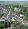 Photos aériennes de "Saint" - Photo réf. 9229 - L'glise Saint-Mdard et  droite le chteau de Herbio.