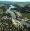 Photos aériennes de Pont-de-Poitte (39130) - Autre vue | Jura, Bourgogne-Franche-Comté, France - Photo réf. 9575 - Sur les rives de la Saisse.