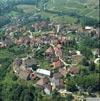 Photos aériennes de Château-Chalon (39210) | Jura, Franche-Comté, France - Photo réf. 9739 - Petit village vigneron post en sentinelle au bord du Revermont.