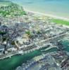 Photos aériennes de Dieppe (76200) - Le Centre Ville | Seine-Maritime, Haute-Normandie, France - Photo réf. 28329