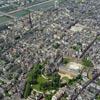 Photos aériennes de "notre" - Photo réf. 28401 - L'hôtel de ville et l'église St-Ouen et plus loin, la cathédrale Notre-Dame.