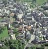Photos aériennes de "Centre" - Photo réf. 32254 - Le centre du village et l'glise Saint-Helier.