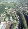 Photos aériennes de Barentin (76360) | Seine-Maritime, Haute-Normandie, France - Photo réf. 32284 - La cit de Barentin est spare par le viaduc.