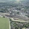 Photos aériennes de Gisors (27140) - Le Quartier de la Gare | Eure, Normandie, France - Photo réf. 32427