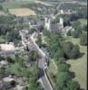 Photos aériennes de "abbaye" - Photo réf. 32454 - Les ruines de l'ancienne abbaye de Jumièges.
