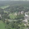 Photos aériennes de "cette" - Photo réf. 33166 - Cette commune a connu plusieurs chteaux reconstruits au mme endroit, dont le dernier, d'poque Renaissance, fut acquis en 1919 par Jean Delacour.