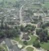 Photos aériennes de "historique" - Photo réf. 33231 - Le centre historique de la cité entre la mairie et l'église.