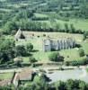 Photos aériennes de Maillezais (85420) - L'Abbaye | Vendée, Pays de la Loire, France - Photo réf. 36280 - Les ruines de l'ancienne abbaye de Saint-Pierre de Maillezais