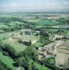Photos aériennes de Maillezais (85420) | Vendée, Pays de la Loire, France - Photo réf. 36282 - Les ruines de l'ancienne abbaye de Saint-Pierre de Maillezais