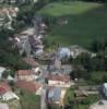 Photos aériennes de "clocher" - Photo réf. 36601 - La commune se situe a 800 m d'altitude, sur les hauts jurassiens. L'glise datent du XVIIe et XIXe sicle et possde un clocher neuf (en cuivre), et une faade ouest entirement recouverte de tavaillons.