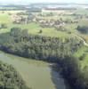 Photos aériennes de "Cimetière" - Photo réf. 37076 - Adoss au bois de Longwy, le village s'ouvre sur la pleine du Doubs et de l'Orain, et est dpourvue d'eglise et de cimetire.