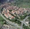 Photos aériennes de "ville" - Photo réf. 37506 - La ville de Kaysersberg niche dans la valle de la Weiss, cerne par les vignes et la fort.