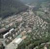 Photos aériennes de "vallée" - Photo réf. 37515 - La ville de Kaysersberg nichée dans la vallée de la Weiss, cernée par les vignes et la forêt.