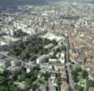 Photos aériennes de "place" - Photo réf. 37527 - La nouvelle place Rapp et ses jets d'eau et le Champs de Mars.
