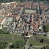 Photos aériennes de "Vauban" - Photo réf. 37644 - L'une des quatres entres de la ville, la porte de Colmar. Neuf-Brisach fait partie des douze sites Vauban classs au Patrimoine Mondial de l'UNESCO.