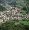 Photos aériennes de Orbey (68370) | Haut-Rhin, Alsace, France - Photo réf. 37687 - Au premier plan, l'glise Saint-Urbain.