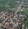 Photos aériennes de Bergheim (68750) - Autre vue | Haut-Rhin, Alsace, France - Photo réf. 37792 - Au centre, l'église Notre-Dame-de-l'Assomption, dont le chœur de style gothique date du XIVe siècle.