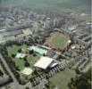 Photos aériennes de "Stade" - Photo réf. 37810 - Autours des grands immeubles : la patinoire, le stade nautique et le stade de l'Europe.