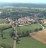 Photos aériennes de Dompierre-sur-Mont (39270) | Jura, Franche-Comté, France - Photo réf. 37944 - Au nord de la Petite Montagne, et sur l'axe Lons-Saint-Claude, le village poursuit un parcours atypique de  commune rurale industrieuse ...