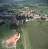 Photos aériennes de "montagne" - Photo réf. 37946 - Au nord de la Petite Montagne, et sur l'axe Lons-Saint-Claude, le village poursuit un parcours atypique de  commune rurale industrieuse ...