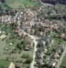 Photos aériennes de Metzeral (68380) | Haut-Rhin, Alsace, France - Photo réf. 38126 - A droite de la route de Mittlach : l'glise protestante.