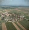 Photos aériennes de Horbourg-Wihr (68180) | Haut-Rhin, Alsace, France - Photo réf. 38137 - Le quartier de Wihr, une oasis de tranquillité au milieu des champs.