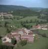 Photos aériennes de "montagne" - Photo réf. 38240 - Aux frontires du dpartement de l'Ain, le village symbolise la lutte opinitre de la Petite Montagne pour la survie d'un canton rural et d'un certain art de vivre.