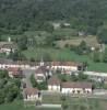 Photos aériennes de "AVEC" - Photo réf. 38311 - Le coeur du village avec son glise du XIX sicle.