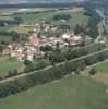 Photos aériennes de Audelange (39700) - Le Village | Jura, Franche-Comté, France - Photo réf. 38331 - Le Doubs et le canal donnent au village un cachet original.