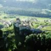 Photos aériennes de "rempart" - Photo réf. 38537 - Forteresse édifiée à l'entrée de la Cluse de Pontarlier dès le XIè siècle.