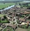Photos aériennes de La Truchère (71290) - Le Centre Ville | Saône-et-Loire, Bourgogne-Franche-Comté, France - Photo réf. 40028