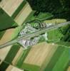 Photos aériennes de Burnhaupt-le-Bas (68520) - L'Aire de la Porte d'Alsace sur l'A36 | Haut-Rhin, Grand Est, France - Photo réf. 40040
