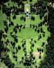 Photos aériennes de Saint-Avold (57500) - Le Cimetière Américain | Moselle, Lorraine, France - Photo réf. 40970 - Le plus grand cimetière Américain d'Europe (2ème guerre mondiale)