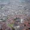 Photos aériennes de Lille (59000) - Le Centre Ville | Nord, Nord-Pas-de-Calais, France - Photo réf. 41306 - Au premier plan, la Basilique Notre-Dame de la Treille et la place Gilleson.