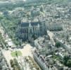 Photos aériennes de "Cathédrale" - Photo réf. 41452 - La place Maréchal Foch et la Cathédrale.